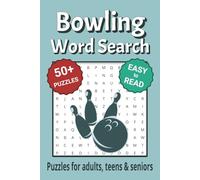 Bowling Word Search Puzzle Book: Word Search with Easy to Read Print about Bowling and More | 6x9 inches, 110 pages | 50+ Puzzles ... Gifts for Vacations, Holidays & Free Times