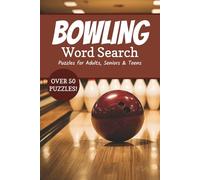 Bowling Word Search Puzzle Book: Word Searches with Easy to Read Print about Bowling, Bowlers, Bowling Leagues and More | 6x9 inches, 110 pages | 50+ ... … Gift for Vacations, Holidays and Free Times