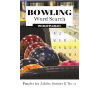 Bowling Word Search Puzzle Book: Word Searches with Easy to Read Print about Bowling, Bowling Alleys, Professional Bowlers and More | 6x9 inches, 110 ... … Gift for Vacations, Holidays and Free Times