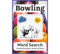 Bowling Word Search Puzzle Book: Word Searches with Easy to Read Print about Bowling, Bowling Techniques, Strategy and More | 6x9 inches, 110 pages | ... (Quizz Chrizz Hobby Word Search Collection)