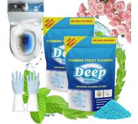Bowlrefresher Foaming Toilet Cleaner, Foam Toilet Cleaner, 2025 New Bowl Cleaner Powder Packets, Toilet Bowl Cleaner, Deep Cleaning(2PCS)