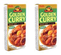 Bowltiful S&B Golden Curry Medio Picante 92g x Paquete de 2