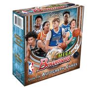 Bowman Basketball 2025-26 - Mega Box - Sellado de fábrica - Busca tarjetas de autógrafo, fabricado en Estados Unidos