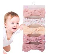 Bows de diadema para niñas, de niña y diademas, de diadema de bebé, Accesorios para el cabello elástico para envoltura, banda de diada de nudos suaves y elásticos para accesorios para fotomatones