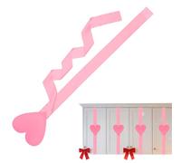 Bows For Cabinets - Heart Shape Door Decor | 41.3-inch Valentine’s Day Holiday Cabinet Bows, Ideal For Home, Living Room, Kitchen, Seasonal Celebrations, Festive Gatherings, And Decorative Display