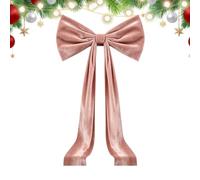 Bows For Christmas Tree, Aesthetic Velvet Ornaments, Large Christmas Bows | Christmas Bows Decor Tree Topper For Indoor Outdoor Home Living Room Bedroom Front Door Office