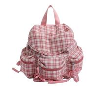 Bows - Mochila escolar de gran capacidad, mochila de viaje ligera para computadora, para mujer, escuela, viajes, oficina, trabajo, Pink, 9.45 x 9.06 x 5.12inch, Casual