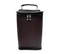 BOWTONG Bolsa de almacenamiento para tanques de gas de camping, funda protectora portátil para cilindro de combustible, bolsa de luz de campamento, transporte de colisión C6A2 para exteriores, Black