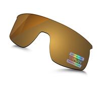 Bowyer Lentes de repuesto polarizadas para jóvenes para gafas de sol Oakley Resistor OJ9010, color bronce Mirorr