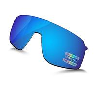 Bowyer Lentes polarizadas de repuesto para gafas de sol Oakley Sutro Lite OO9463, espejo azul surf