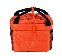 BowyTrading Bolsa de Mano Impermeable para cámara con partición de inserción, Funda divisora Acolchada a Prueba de Golpes para DSLR (Naranja)