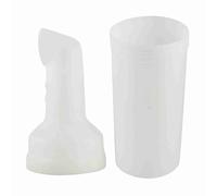 BowyTrading Botella de Relleno de Mate para Golf Universal, Accesorio para Carrito de Golf, Kit de reparación de divots con diseño de Cuello Curvo, Botella de de plástico de ingeni