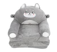 BowyTrading Sofá Plegable para niños, sofá-Cama Adorable con Forma de Animal de Dibujos Animados para Toddlers, diseño de Tres Pliegues en Terciopelo cristalino Suave, Silla-sofá Ajustable (Ratón)
