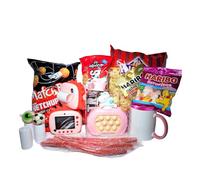 Box 3 Cámara con Impresora Juego de pompas Taza Personalizable Snaks