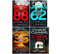 Box 88 Series 4 Books Collection Set By Charles Cumming (BOX 88, JUDAS 62, KENNEDY 35 & ICARUS 17)