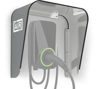 Box Air Klima Cubierta para Wallbox | Protección contra la intemperie para estación de carga para coches eléctricos de aluminio compuesto | Techo impermeable, protección solar y rayos UV