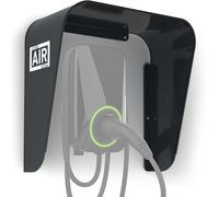 Box Air Klima Cubierta para Wallbox | Protección contra la intemperie para estación de carga para coches eléctricos de aluminio compuesto | Techo impermeable, protección solar y rayos UV