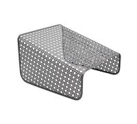 Box and beyond - Juego de 6 zapatas - 25 x 28 x 18 cm - Metal negro - Calado, zapatero - Pasillo, entrada, armario - Estilo moderno e industrial