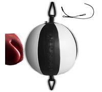 Box Bowling Game, Punching Ball Training Equipment, 29,5/12,4/8,8 pulgadas, Reflex Reaction Sports Toy, Boxing Machine Setup for Kids, Adults, Gatherings, Black and White