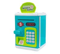 Box de ahorro de dinero para niños, banco de ahorro de efectivo | Huellas dactilares desbloqueando el cajero automático Toy Money Saving Box | Bank de dinero de cajero automático, jarra de dinero segu