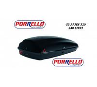 Box De Techo Baule Portaequipajes 240 LT ARJES 320 Universal G3 Negro