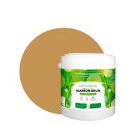 BOX DECO COULEURS Peinture murale naturelle écologique aspect mat intérieur Natura - 2,5L / 33m², Marron Brun