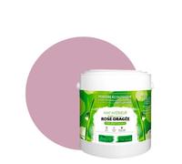 BOX DECO COULEURS Peinture murale naturelle écologique aspect mat intérieur Natura - 2,5L / 33m², Rose Dragée