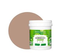 BOX DECO COULEURS Pintura de pared natural ecológica con aspecto mate interior Natura - 1 l/13 m², marrón café