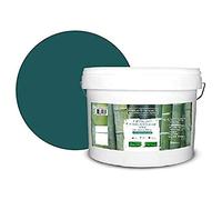 BOX DECO COULEURS Pintura natural ecológica interior exterior aspecto mate Natura - 10L /130m² [Clase energética A+], verde Jade
