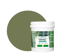 BOX DECO COULEURS Pintura natural ecológica interior exterior aspecto mate Natura - 1L, verde caqui