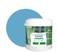 BOX DECO COULEURS Pintura natural ecológica interior exterior aspecto mate Natura - 2,5 L, azul pavo real