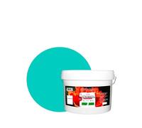 BOX DECO COULEURS Pintura natural ecológica interior exterior con aspecto satinado Natura - 10 l/130 m² [Clase energética azul turquesa