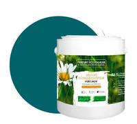 BOX DECO COULEURS Pintura natural ecológica interior exterior terciopelo Natura - 2,5 L, verde Jade