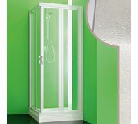 Box doccia 75x90 CM in Acrilico mod.Giove con apertura a libro