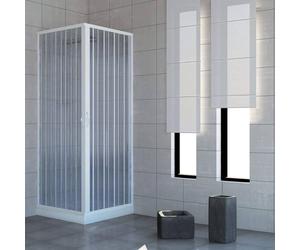 Box doccia Acquario 70x80cm a soffietto apertura angolare