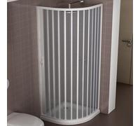 Box doccia Giove 90x90cm in pvc apertura semicircolare laterale