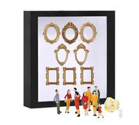 Box Frame - Family Memory Museum Silhouette Case | Family Memory Box Frame,for Wedding Graduation Retirement Travel Birthday Holiday Housewarming