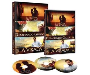 Box Gospel - A Prova de Fogo - Desafiando Gigantes - A Virada (DVD)