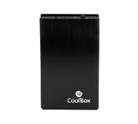 Carcasa disco duro hdd 3.5pulgadas coolbox sca - 3533 usb3.0 negra aluminio