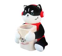 Box Holder For,Trash Can Box | 2-in-1 Plush Cartoon Animal Holder, Management with Our Multi-fune Organizer Facial Tissues Boxes, Interior Accessories