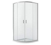 Box Mampara de Ducha Semicircular 90x90 H185 Impreso C 6mm mod. Ready
