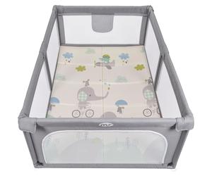 Box Recinto Innovaciones MS Parco Giochi XL + Tappeto da Gioco 180 x 120 cm Elefante