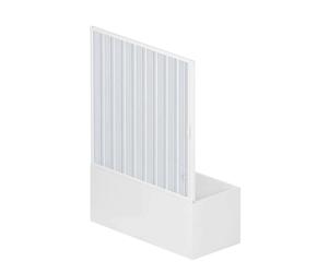 Box sopravasca Nina a parete 2 ante 160cm apertura laterale