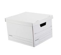 Box Stor/File Standard Duty Box, Tapa de despegue, perfecto para letras y archivos legales, configuración fácil 5pcs 35x26x26cm