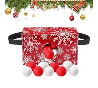 Box Und Bälle Spiel,Weihnachtsfeier Aktivitäten | Indoor Familienspiele Mit Gurt,Für Erwachsene Weihnachten Thanksgiving Feiertage Neujahr Feiern Geburtstag Garten Outdoor HOF