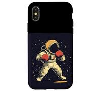 Boxeador astronauta para una pelea fuera de este mundo Carcasa para iPhone X/XS