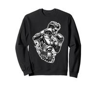 Boxeador Boxeador Combatiente Estilo Tatuaje Sudadera