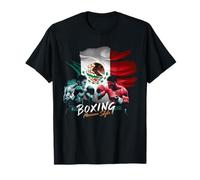 Boxeador de boxeo estilo mexicano retro amante del boxeo MMA Camiseta