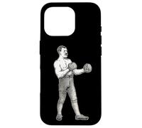 Boxeador London Prizefighter Boxeo Carcasa para iPhone 16 Pro