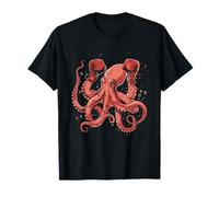 Boxeador Octopus Lover Ocean Sea Creature Kickboxing Boxing Camiseta